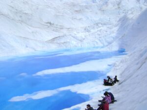 Mini tracking no Glaciar Perito Moreno