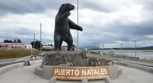 Rotatória em Puerto Natales