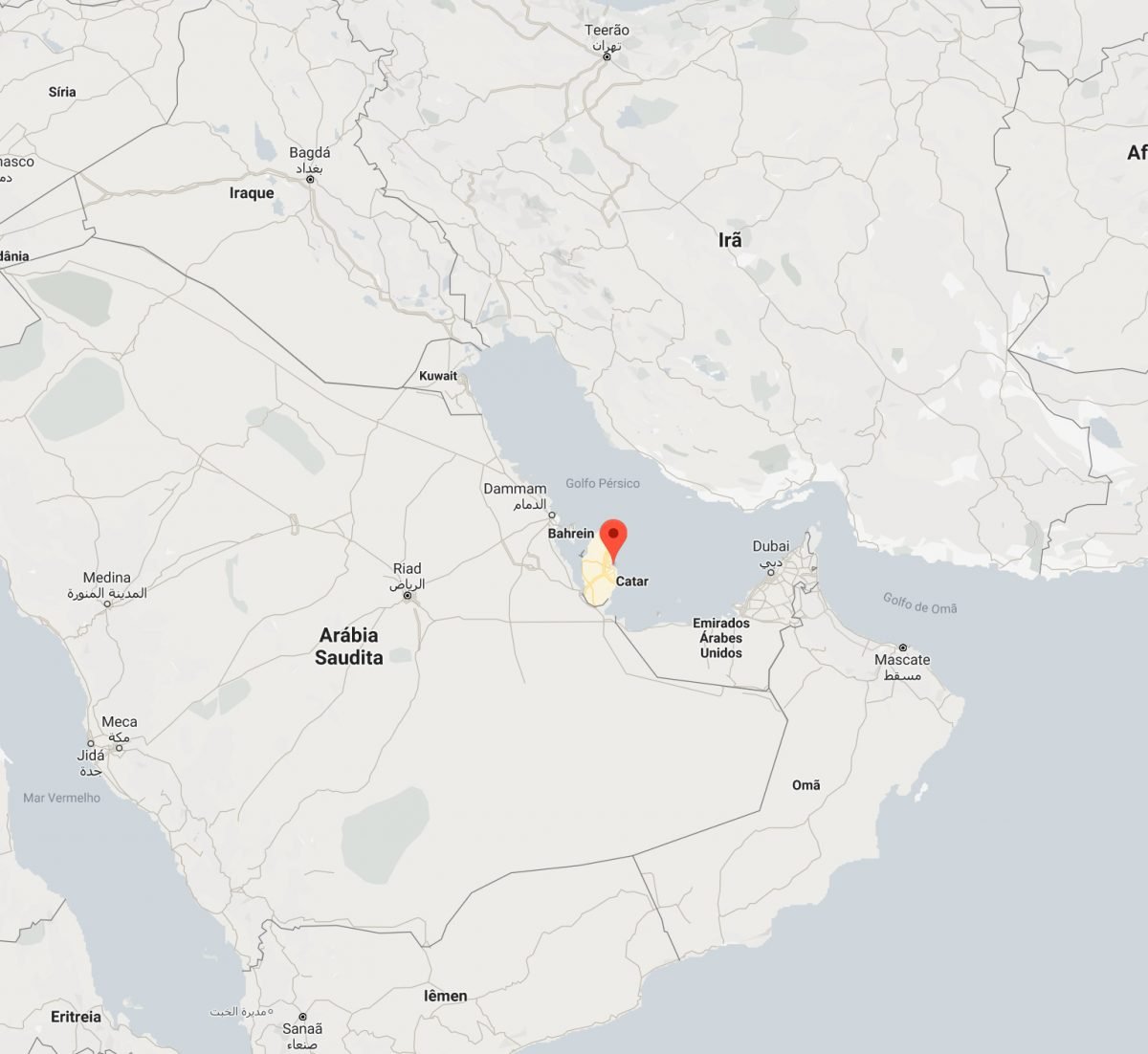 Onde fica Doha - O Mundo é Seu