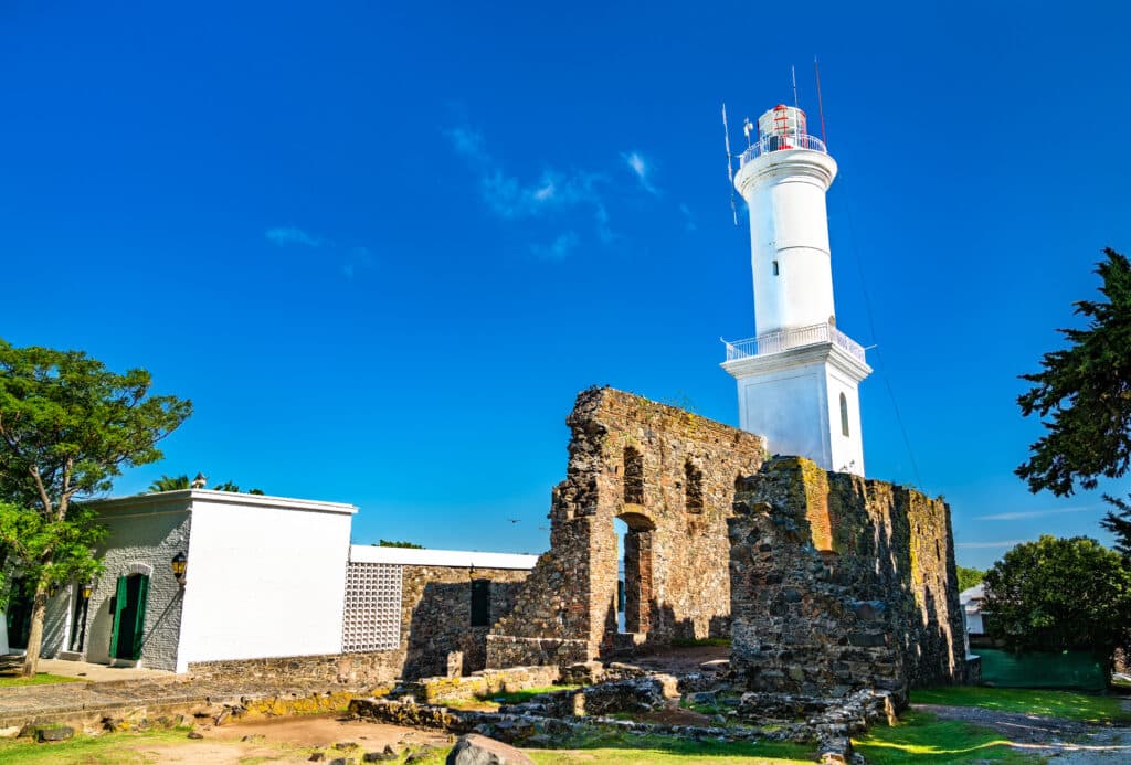 Farol de Colonia del Sacramento, a lighthouse in Uruguay
