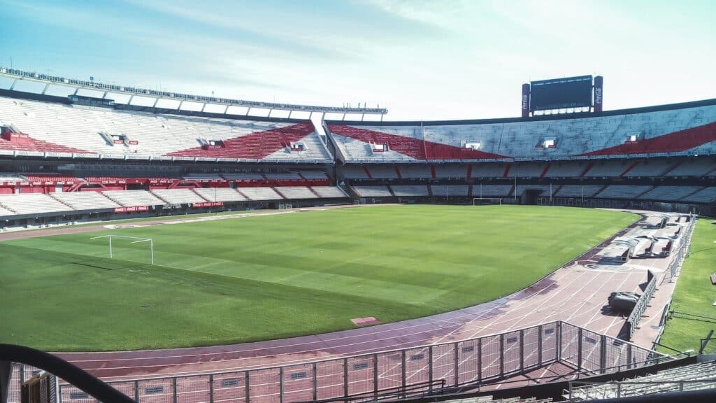 Estádio Monumental de Nuñes. Buenos Aires, Argentina