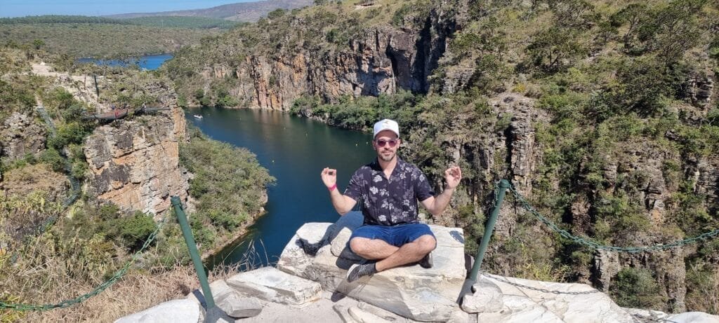 Energia única. Parque Mirante dos Canyons, Capitólio. Minas Gerais.