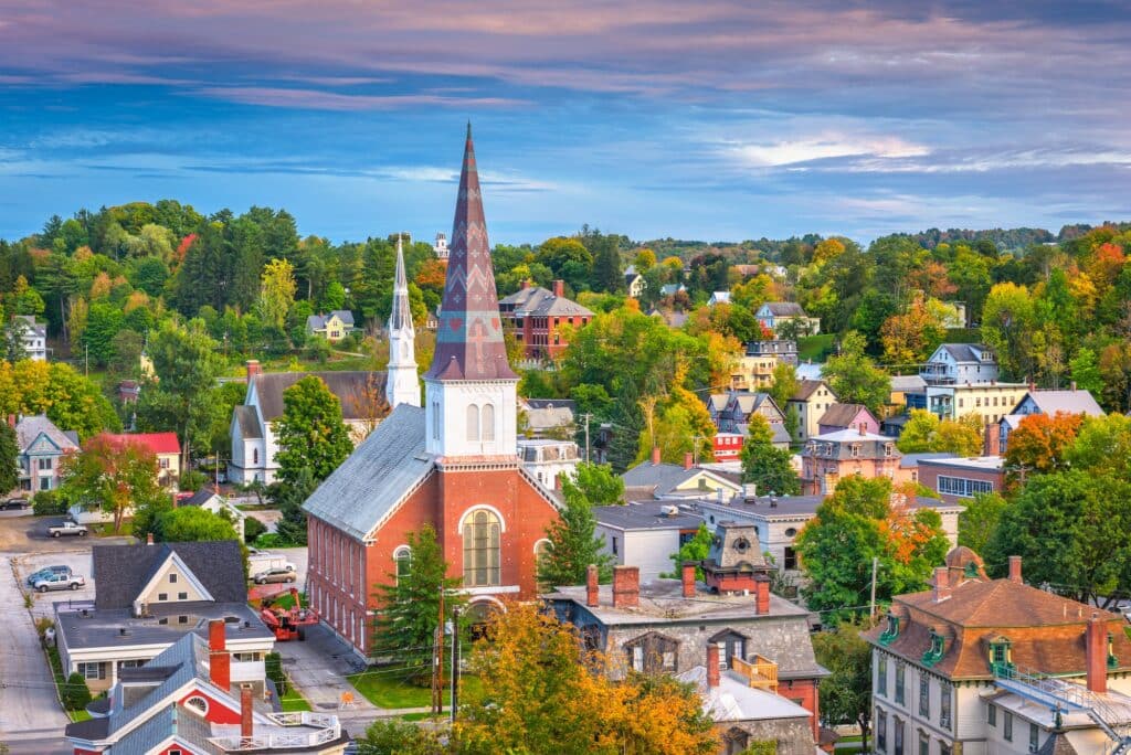 Cidades que pagam para você morar: Montpelier, Vermont, Estados Unidos